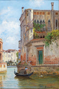 Poster Canal de Veneza - Antonietta Brandeis - Obras de Arte - Pôster sem moldura