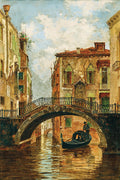 Poster Ponte de Veneza - Antonietta Brandeis - Obras de Arte - Pôster sem moldura