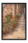 Poster Rua Florida em Veneza - Antonietta Brandeis - Obras de Arte - Moldura preta