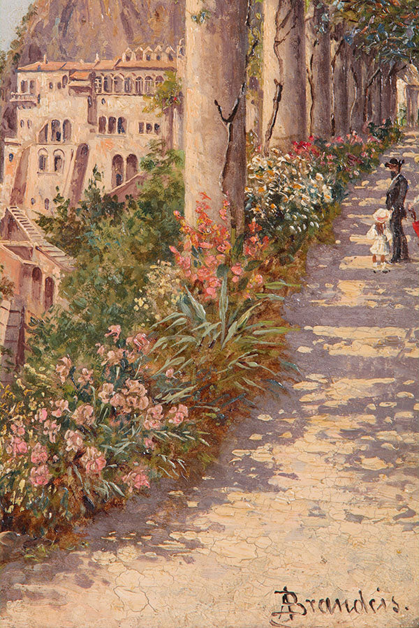 Poster Rua Florida em Veneza - Antonietta Brandeis - Obras de Arte - Pôster sem moldura