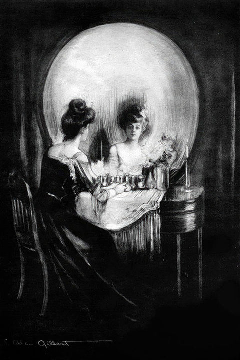 Poster All Is Vanity - Charles Allan Gilbert - Obras de Arte - Pôster sem moldura