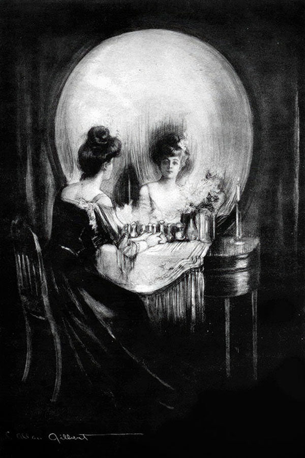 Poster All Is Vanity - Charles Allan Gilbert - Obras de Arte - Pôster sem moldura