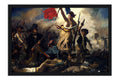 Poster A Liberdade Guiando o Povo Eugene Delacroix - Obras de Arte