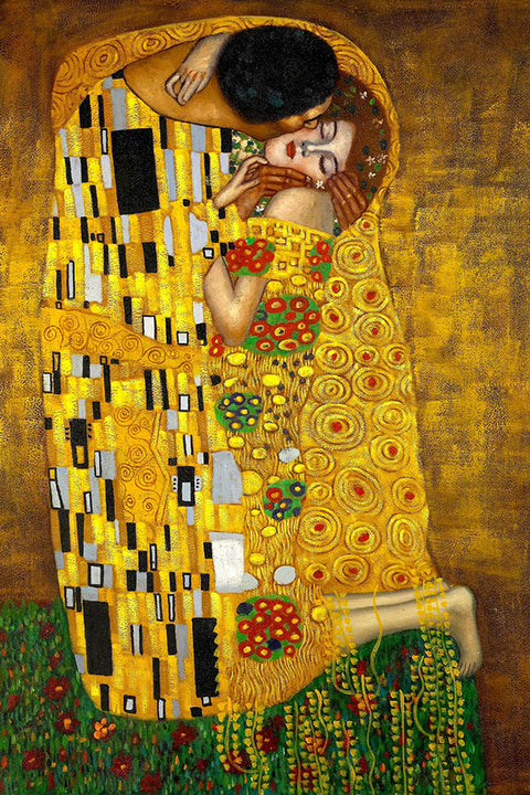 Poster  Danae e Il Bacio - O Beijo - Gustav Klimt – Obras de Arte