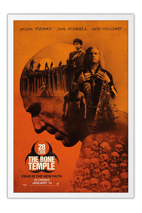 Poster Extermínio: O Templo dos Ossos - 28 Years Later: The Bone Temple - Terror - Filmes - Moldura branca