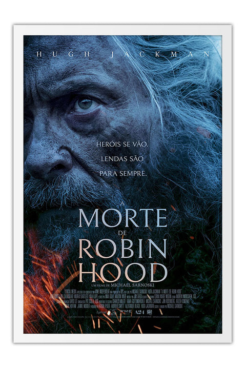 Poster A Morte de Robin Hood - The Death of Robin Hood - Filmes - Moldura branca