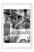 Poster Acossado - À Bout de Souffle - Jean-Luc Godard - Filmes - Moldura branca