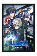 Poster Blue Lock - Personagens - Filmes - Moldura preta