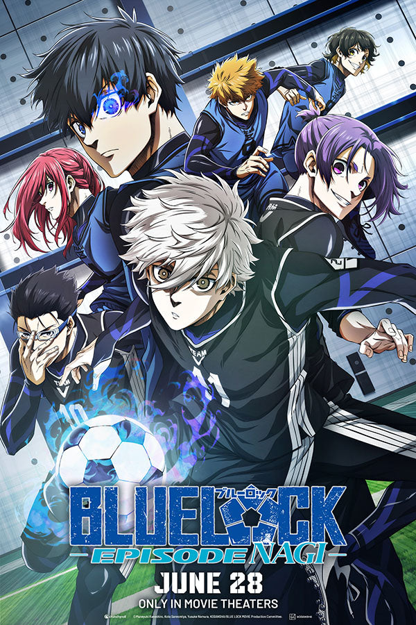 Poster Blue Lock - Personagens - Filmes - Pôster sem moldura