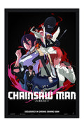 Poster Chainsaw Man: O Filme - Arco da Reze - Filmes - Moldura preta