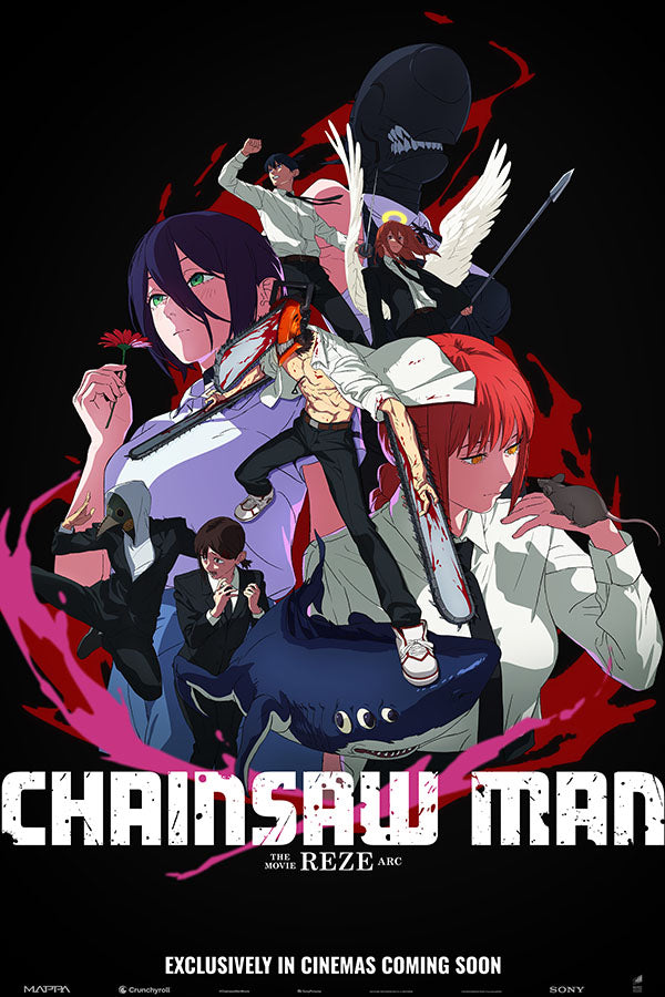 Poster Chainsaw Man: O Filme - Arco da Reze - Filmes - Pôster sem moldura