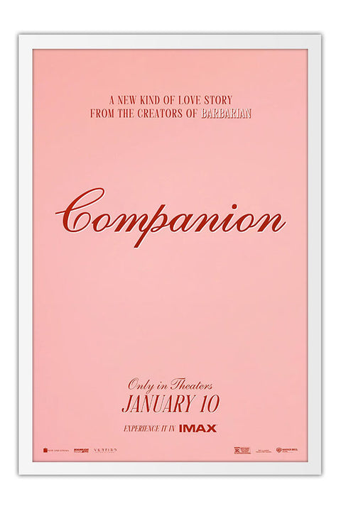 Poster Acompanhante Perfeita - Companion - Terror - Filmes - Moldura branca