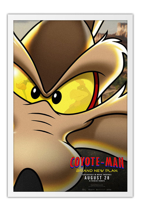 Poster Coiote vs. Acme - Coyote vs. Acme - Comédia - Animação - Filmes - Moldura branca