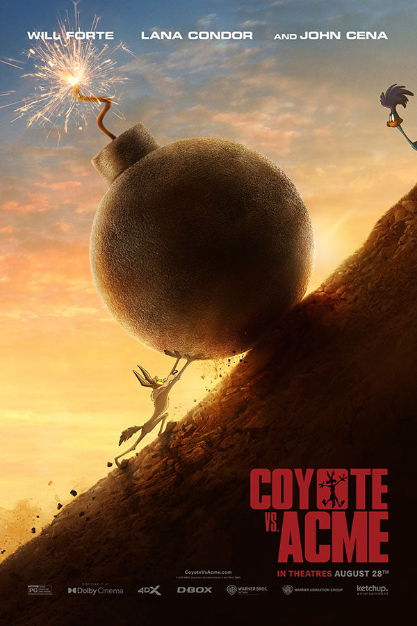Poster Coiote vs. Acme - Coyote vs. Acme - Comédia - Animação - Filmes - Pôster sem moldura