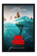 Poster Animais Perigosos - Dangerous Animals - Terror - Filmes - Moldura preta
