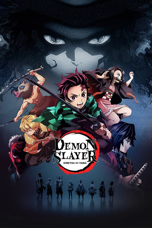Poster Demon Slayer: Kimetsu no Yaiba - Castelo Infinito - Filmes - Pôster sem moldura