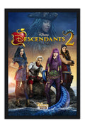 Poster Descendentes 2 - Descendants - Fantasia - Musical - Filmes - Moldura preta
