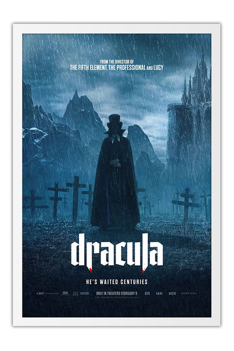 Poster Drácula: Uma História de Amor Eterno - A Love Tale - Terror - Filmes - Moldura branca