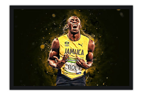 Poster Usain Bolt - Velocista - Esportes
