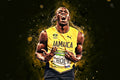 Poster Usain Bolt - Velocista - Esportes