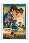 Poster Enola Holmes 3 - Mistério - Aventura - Filmes - Moldura branca