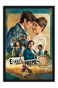 Poster Enola Holmes 3 - Mistério - Aventura - Filmes - Moldura preta