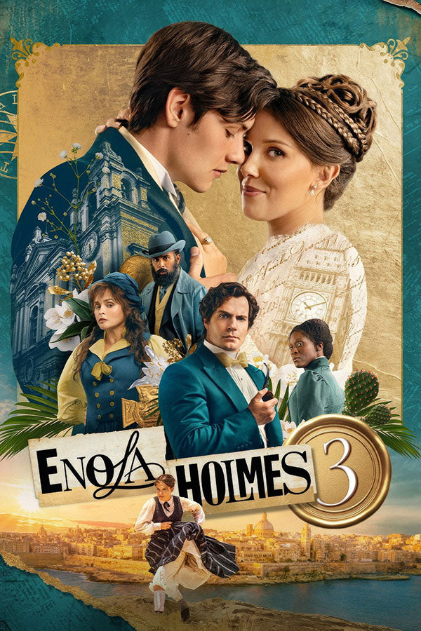 Poster Enola Holmes 3 - Mistério - Aventura - Filmes - Pôster sem moldura