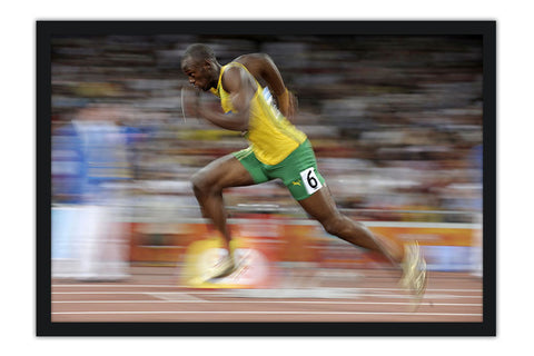 Poster Usain Bolt - Velocista - Esportes
