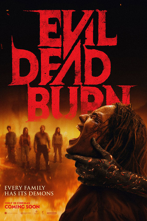 Poster A Morte do Demônio em Chamas - Evil Dead Burn - Terror - Filmes - Pôster sem moldura