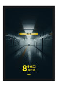 Poster Exit 8 - Terror - Filmes - Moldura preta