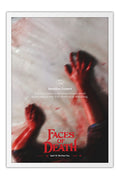 Poster Faces da Morte - Faces of Death - Terror - Filmes - Moldura branca