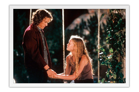 Poster 10 Coisas que Eu Odeio em Você - 10 Things I Hate About You - Romance - Filmes - Moldura branca