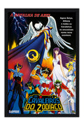 Poster Cavaleiros do Zodíaco - A Batalha de Abel - Hades - Animes - Moldura preta