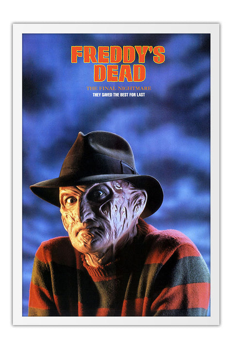 Poster A Hora do Pesadelo 6: Pesadelo Final - A Morte de Freddy - Terror - Filmes - Moldura branca