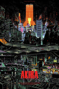 Poster Akira - Cyberpunk - Clássico - Cult - Animes - Pôster sem moldura