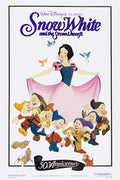 Poster Branca de Neve e os Sete Anões - Snow White - Disney - Vintage - Clássico - Filmes - Pôster sem moldura