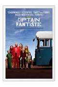 Poster Capitão Fantástico - Captain Fantastic - Viggo Mortensen - Filmes - Moldura branca