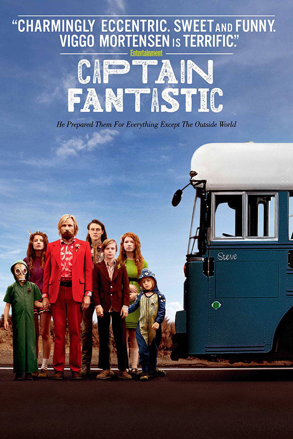 Poster Capitão Fantástico - Captain Fantastic - Viggo Mortensen - Filmes - Pôster sem moldura