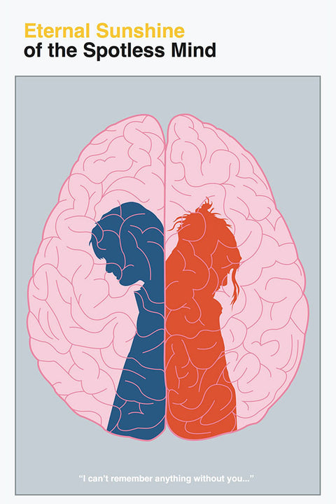 Poster Brilho Eterno de uma Mente sem Lembranças - Eternal Sunshine of the Spotless Mind -  Filmes