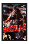 Poster Godzilla Kaiju - Filmes - Moldura preta