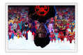 Poster Homem-Aranha no Aranhaverso - Spider-Verse - Marvel - Animação - Filmes - Moldura branca