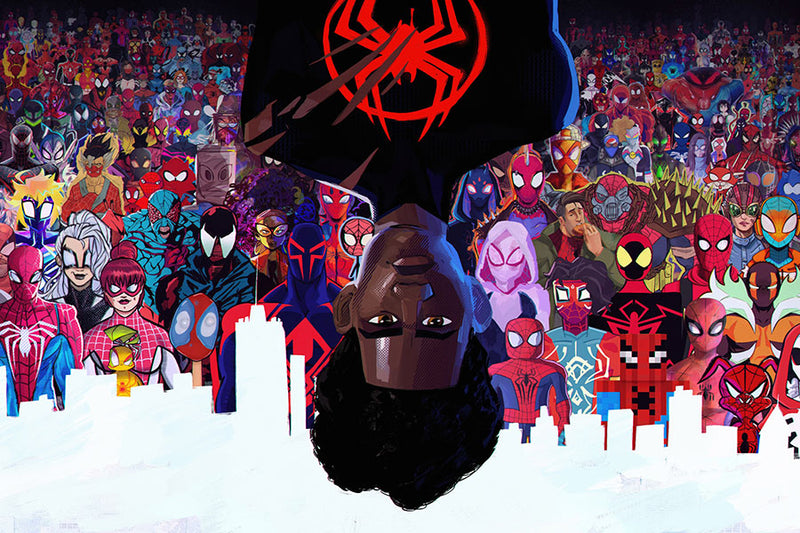 Poster Homem-Aranha no Aranhaverso - Spider-Verse - Marvel - Animação - Filmes - Pôster sem moldura