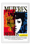 Poster Mulheres à Beira de um Ataque de Nervos - Pedro Almodóvar - Cult - Filmes - Moldura branca