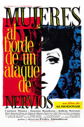 Poster Mulheres à Beira de um Ataque de Nervos - Pedro Almodóvar - Cult - Filmes - Pôster sem moldura
