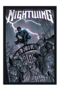 Poster Nightwing Dick Grayson DC Comics - Quadrinhos - Moldura preta