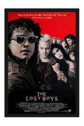 Poster Os Garotos Perdidos the Lost Boys Vampiros - Vintage - Cult - Filmes - Moldura preta
