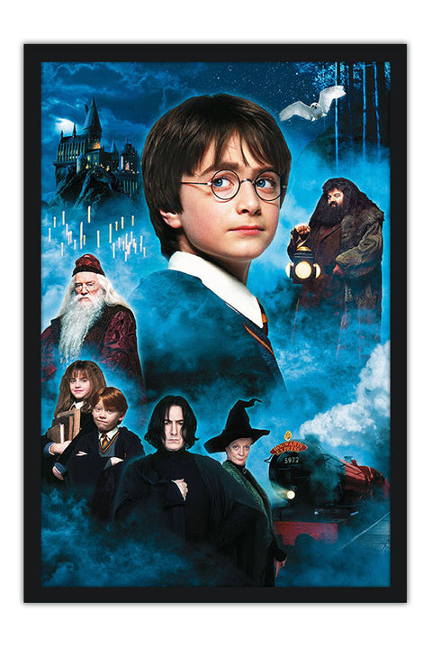 Poster Harry Potter 1 e a Pedra Filosofal - Sem Texto - Filmes