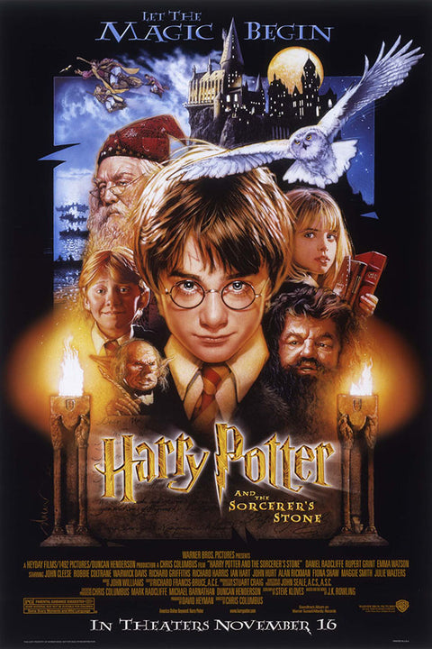 Poster  Harry Potter 1 e a Pedra Filosofal - Filmes