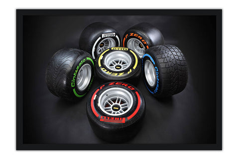 Poster Pirelli Pneus - Carros
