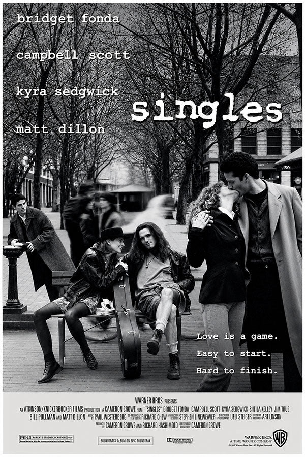 Poster Singles Vida de Solteiro - Comédia - Romance - Filmes - Pôster sem moldura